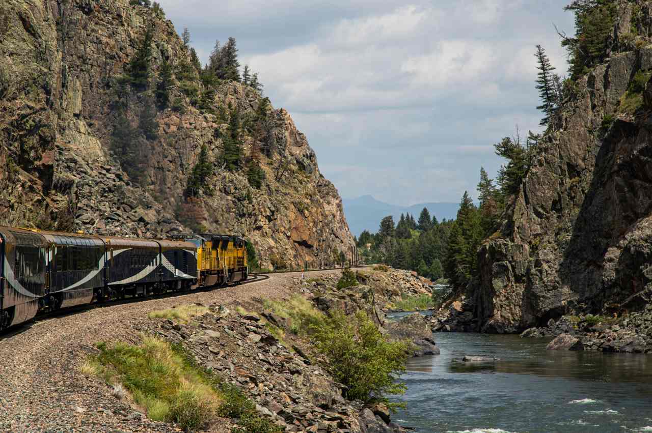 What it is wish to experience the Rocky Mountaineer by Utah and Colorado